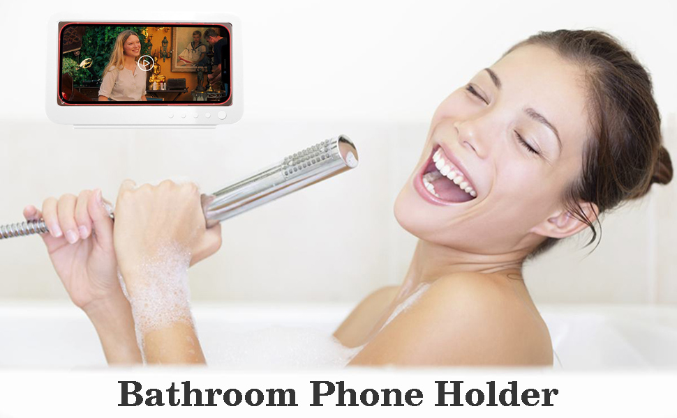 WeLohas Shower Phone Holder [360° Rotation],Bathroom
