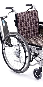 美品 Miki BAL-4 折りたたみ式 介助用車椅子 ブルー BAL-4｜車いすと介護用品の製造、販売 株式会社MiKi ミキ