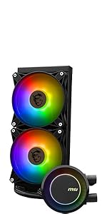 MAGCORELIQUID E240 開封済新古品　オマケ付き　MSI　簡易水冷 Amazon.co.jp: MSI 水冷クーラー MAG CORELIQUID E240 【LGA1700