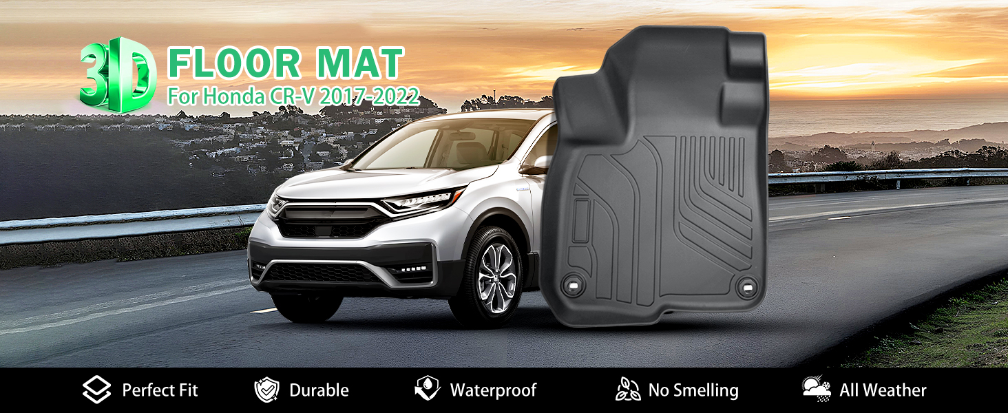 2017-2022 Honda CR-V floor mats and trunk liner