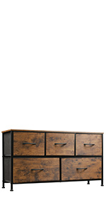 5 drawer dresser