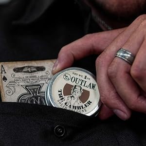 Outlaw soaps solid cologne for men and women - great gifts for dad or boyfriend