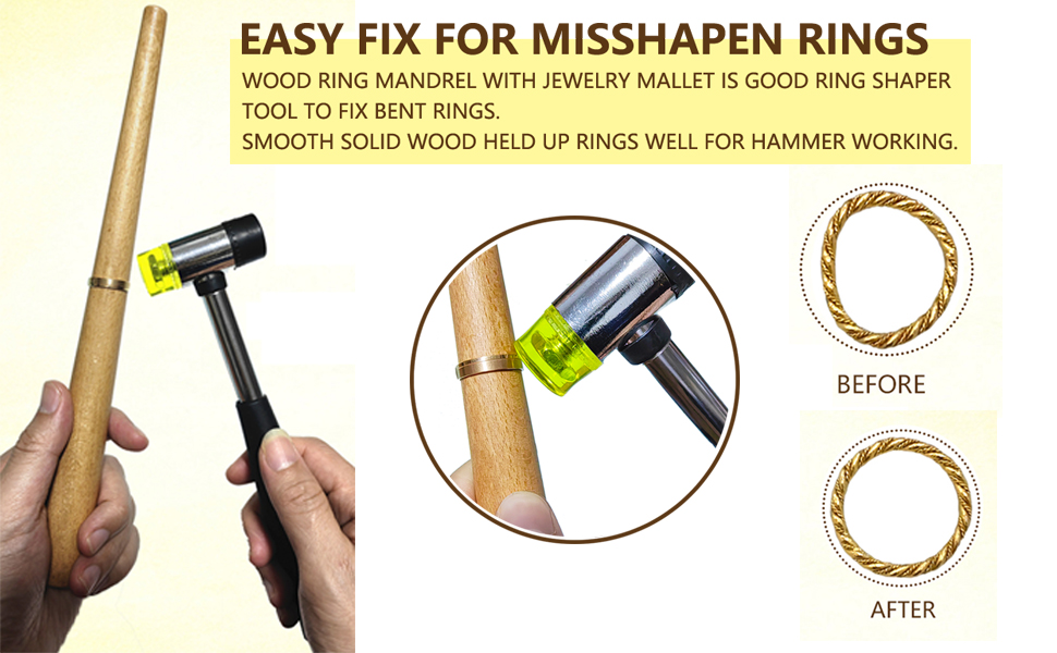 EASY FIX FOR MISSHAPEN RINGS