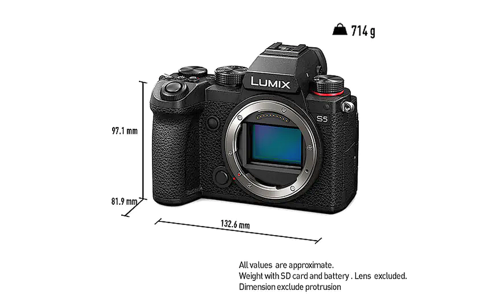 Lumix S5 with 20-60mm Lens