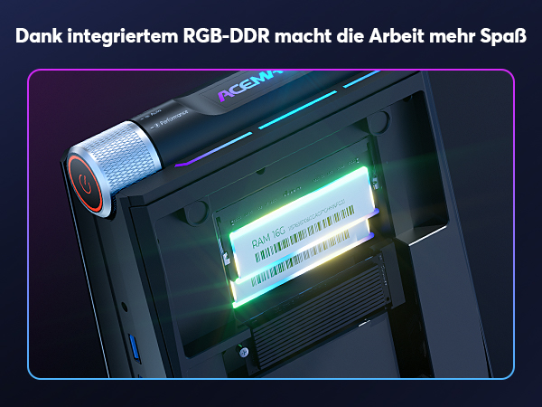 ACEMAGIC AD08 mini pc 小型省スペースpc ACEMAGIC AD08 Mini PC [3 tryby ustawienia], Ιntel i7-11700B