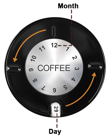 2800ML Airtight Coffee Canister with Date Tracker and Transparent Window, 35OZ Coffe Beans Storage with 30ML Measure Spoon&4 co2 Valve, Coffee Container for Grounds Coffee, Beans, Tea, Sugar, Flour 17 coffee bean coffee storage container 1kg beans