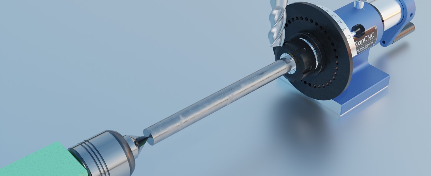 ER32 Spin Index and Matching Tailstock