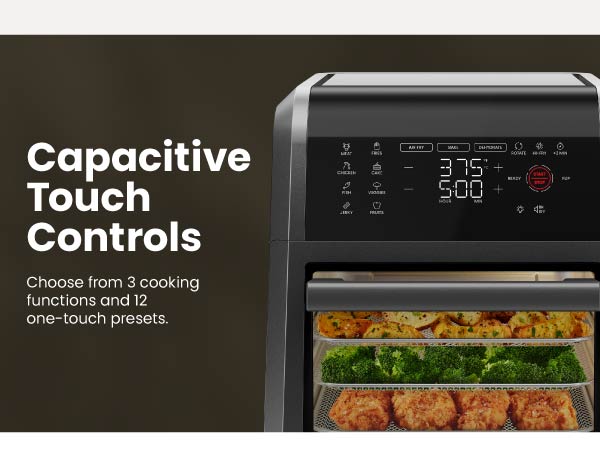 Capacitive touch controls