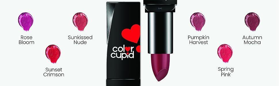 Color Cupid Velvety Intense Color 12-Hour Stay Bullet Lipstick
