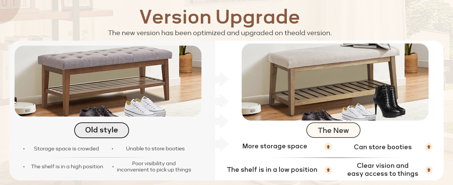 entryway bench with shoe storage