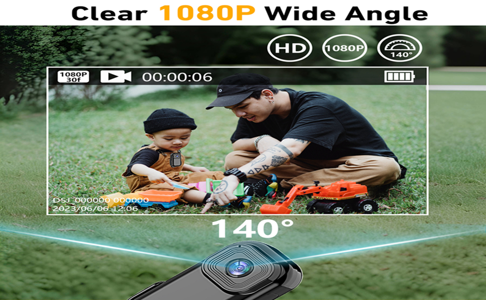 1080P Mini Body Cameras