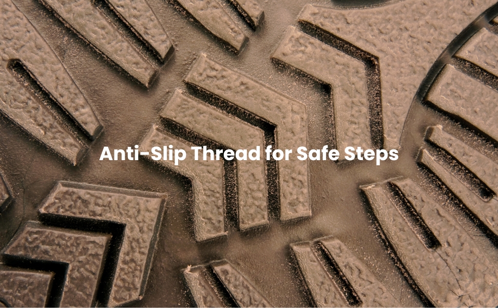 Anti-Slip Tread for Safe, Confident Steps