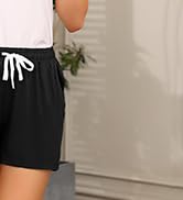 Damen Schlafanzughose Baumwolle Kurz Pyjamahose