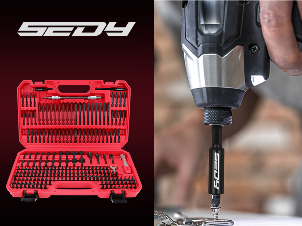 DRT セット 232-Piece Ultimate Screwdriver Bit Set, Cr-V Impact Driver