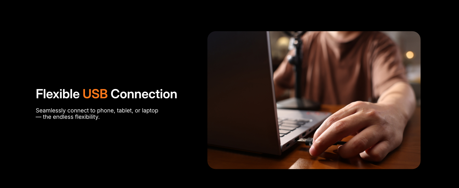 MAONO Wireless Dynamic Microphone for PC, XLR/USB Podcast Mic for Vocal Recording(PD200WT)