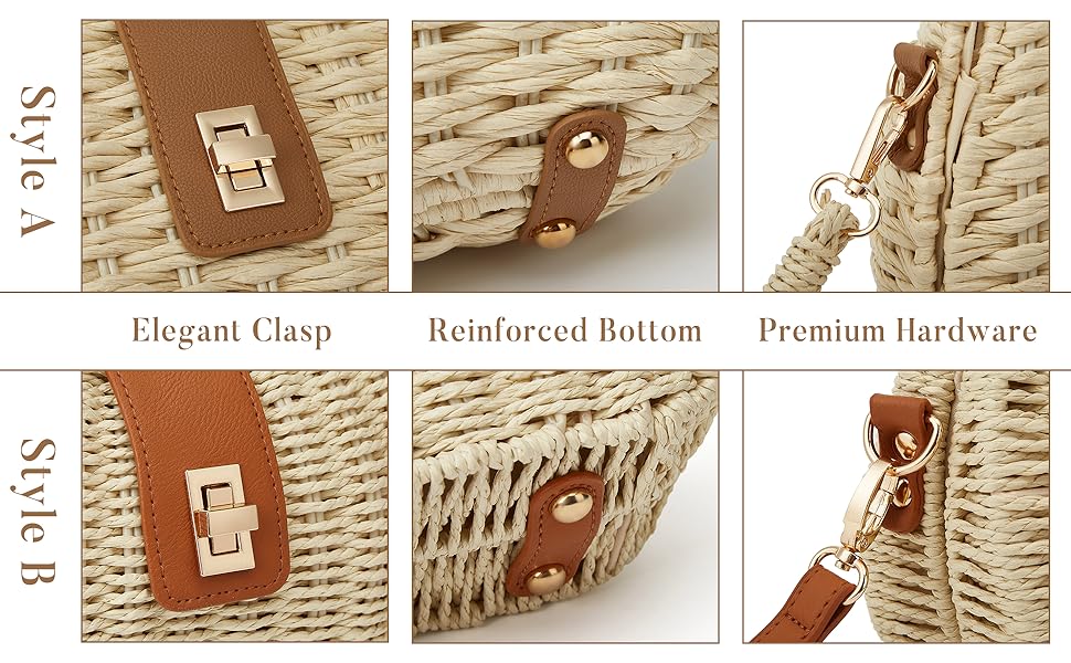 straw beach bags straw crossover purses 2025 straw purses and handbags purses tote bag summer