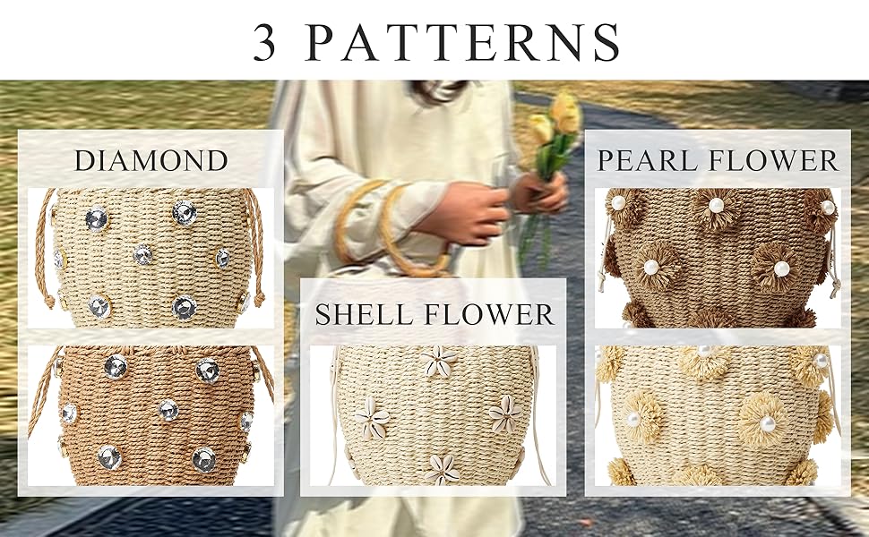 Summer Straw Bag for Women