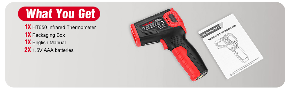 Infrared Thermometer Temperature Gun