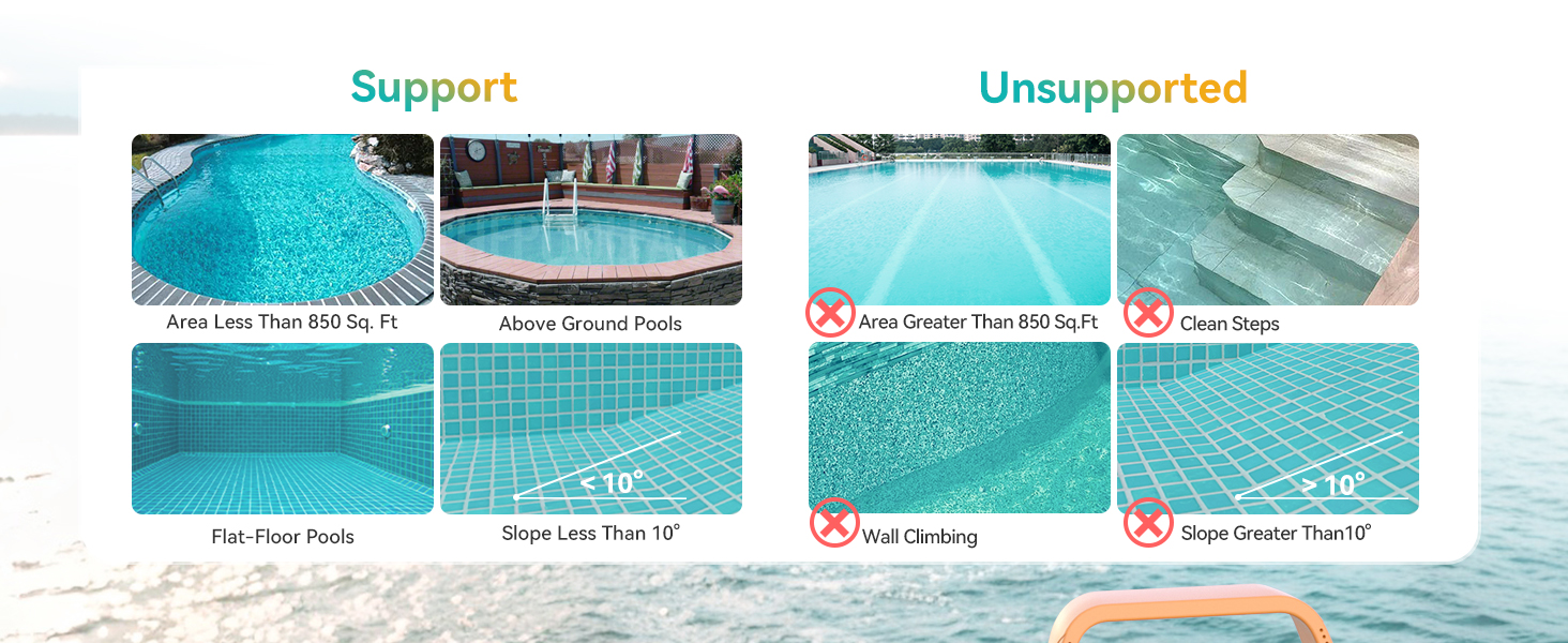 above ground pool robot vacuum cleaner