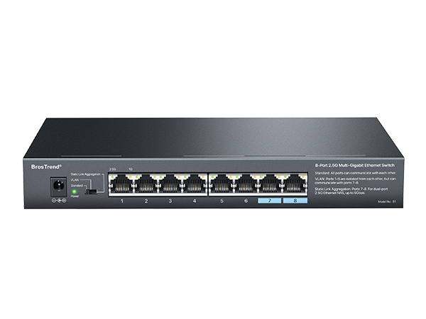 Amazon.com: BrosTrend 5 Port 2.5GB Switch, Unmanaged