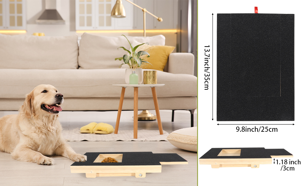 Scratch Square for Dogs Nails, Dog Scratch Pad for Nails