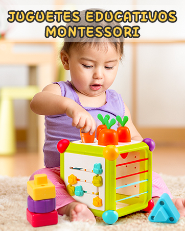 juguetes montessori 1 años