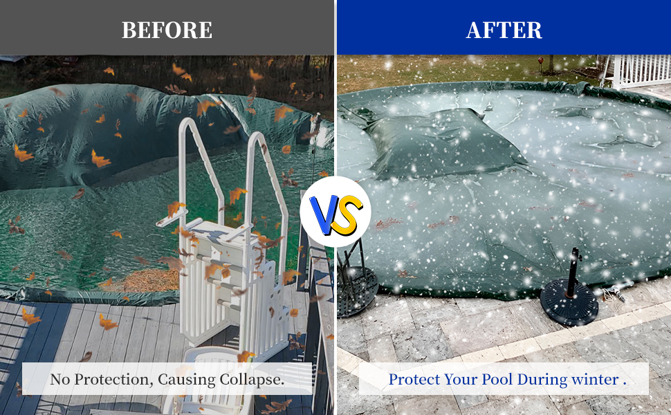 4ft X 4ft Pool Pillow for Above Ground Pools, 0.4mm Extra