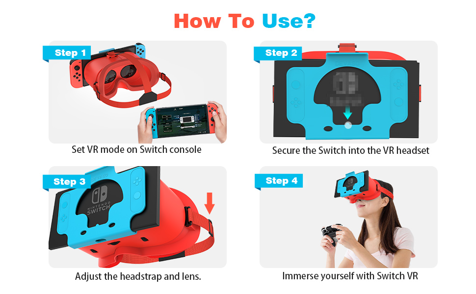 Nintendo Switch VRWORLDS Consola NINTENDO Switch 2, Joy-Con Light Red/Light Blue +
