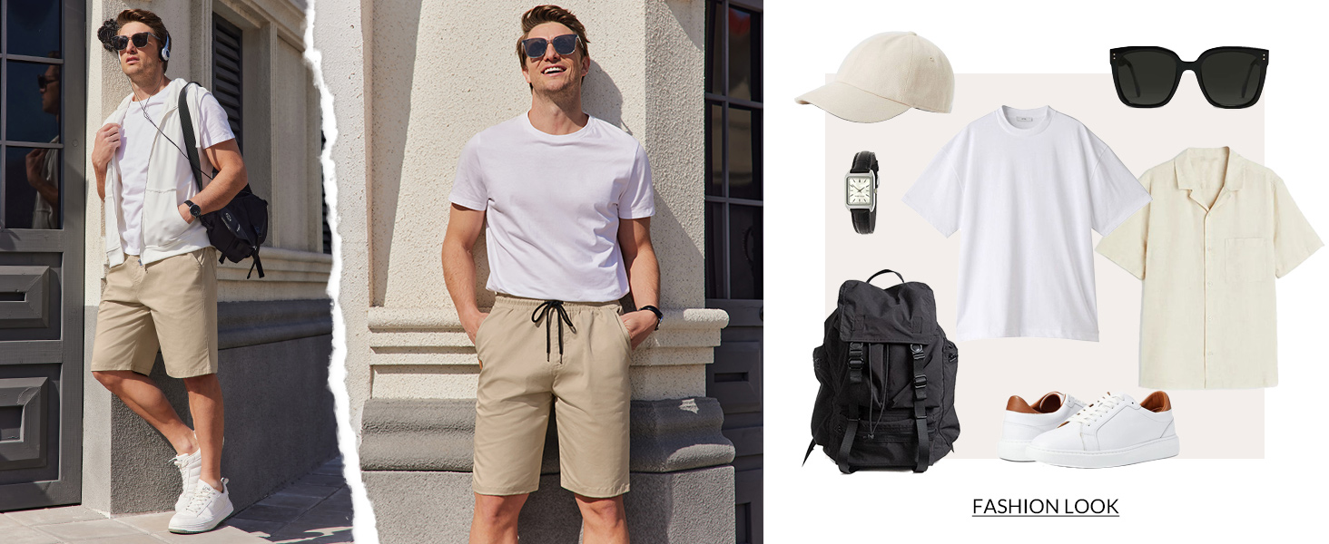 mens casual shorts
