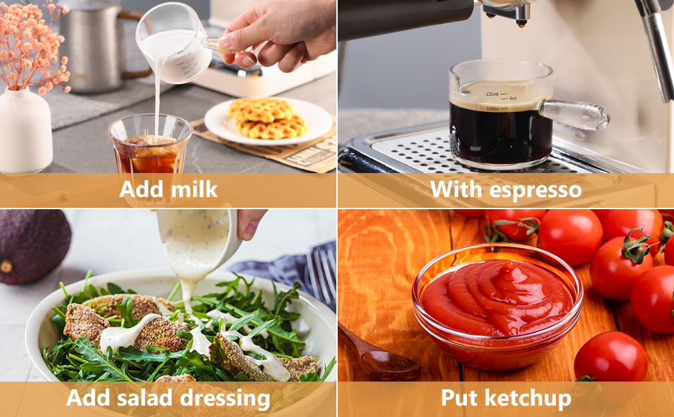 Espresso Ceramics Measuring Cup