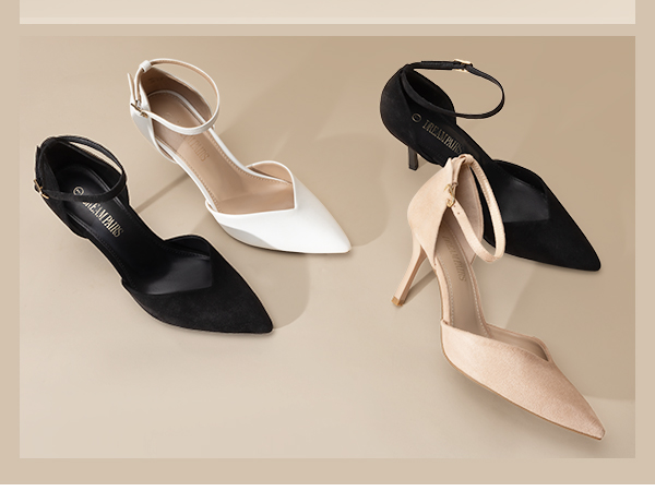 Amazon.com | DREAM PAIRS Women's High Heels Strappy Closed