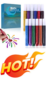 glitter glue for kids school supply