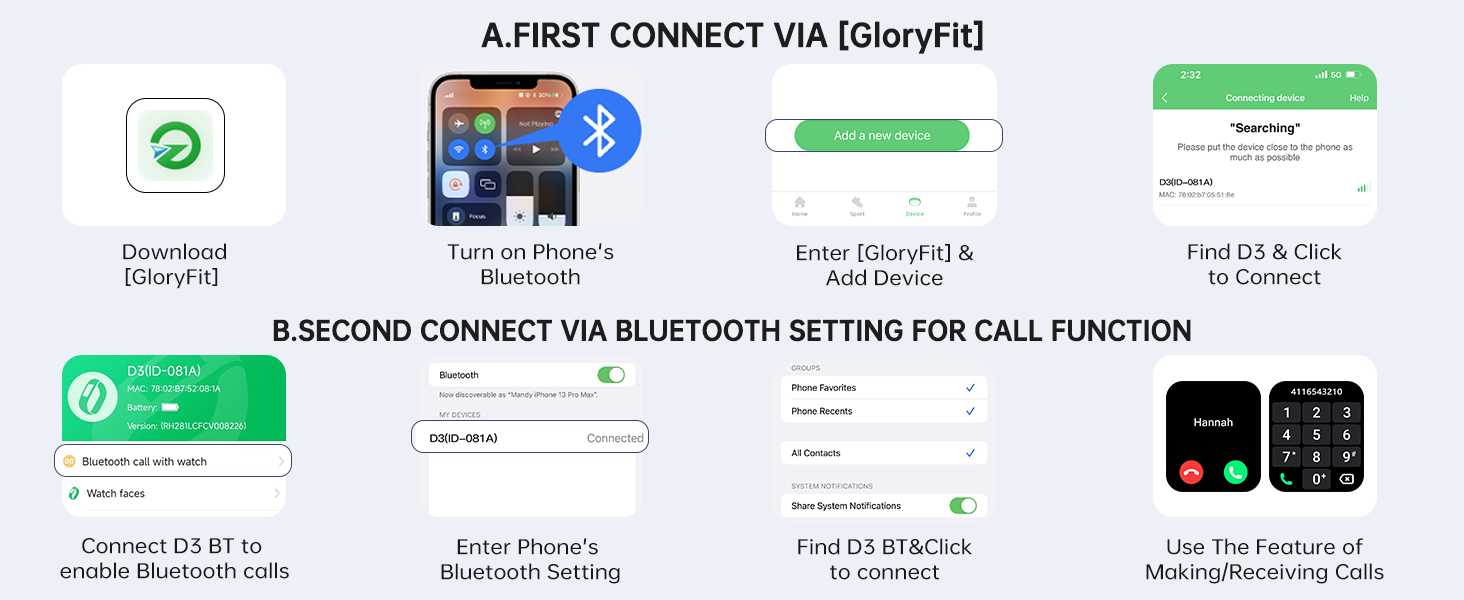 a screenshot of the app