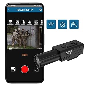 Amazon | RunCam Scope Cam 2 サバゲー カメラ 1080PフルHD 金属