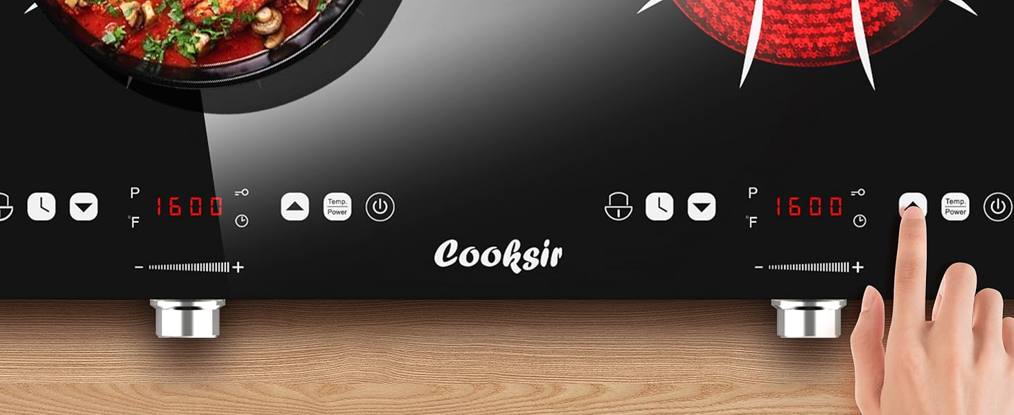 2 Burner Electric Cooktop