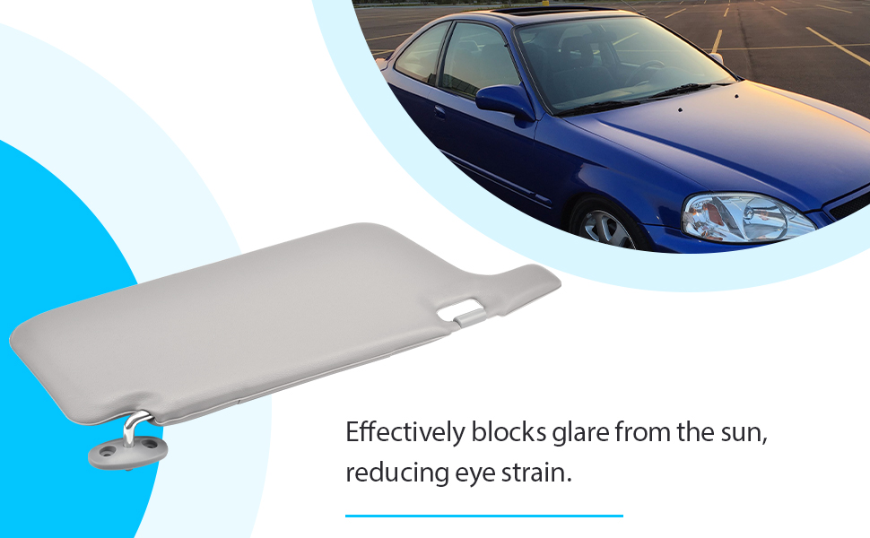 Amazon.com: 2 Pcs Interior Sun Visor Set Compatible with