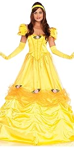 86707 belle costume adult women