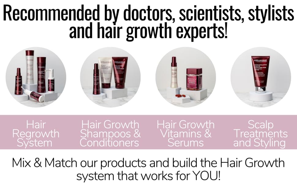 hair growth vitamins and instant volume spray