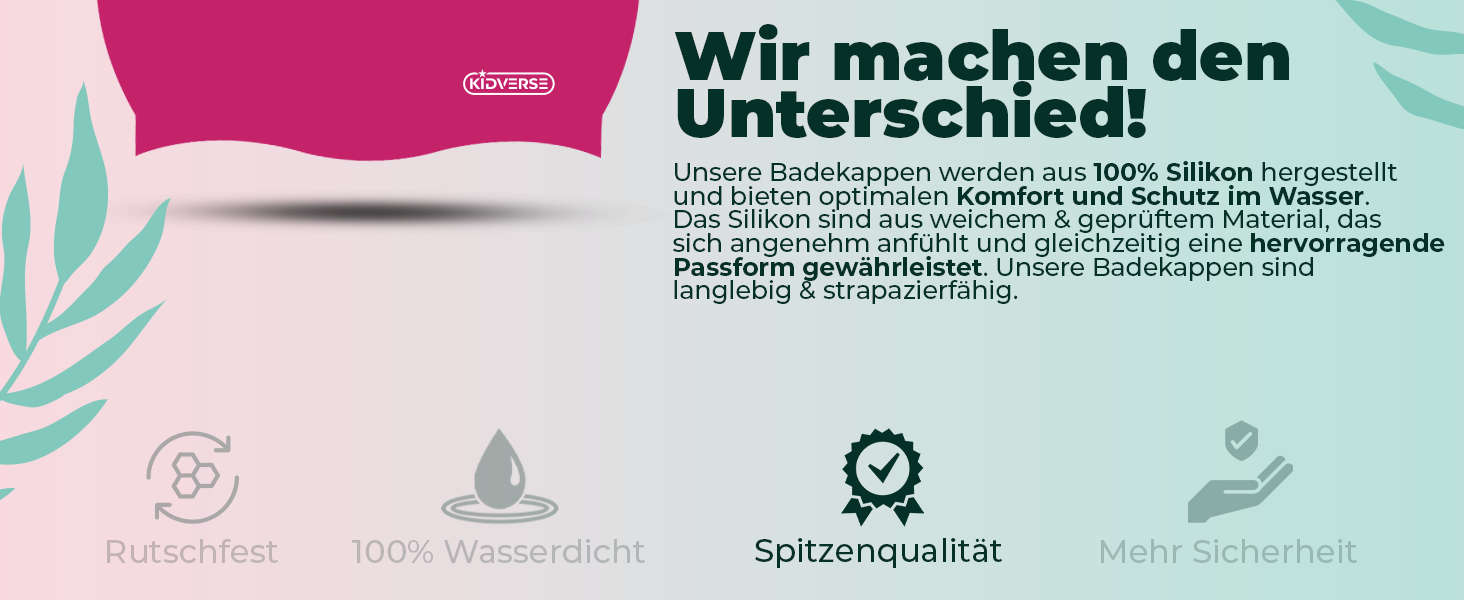 Badekappe Mädchen