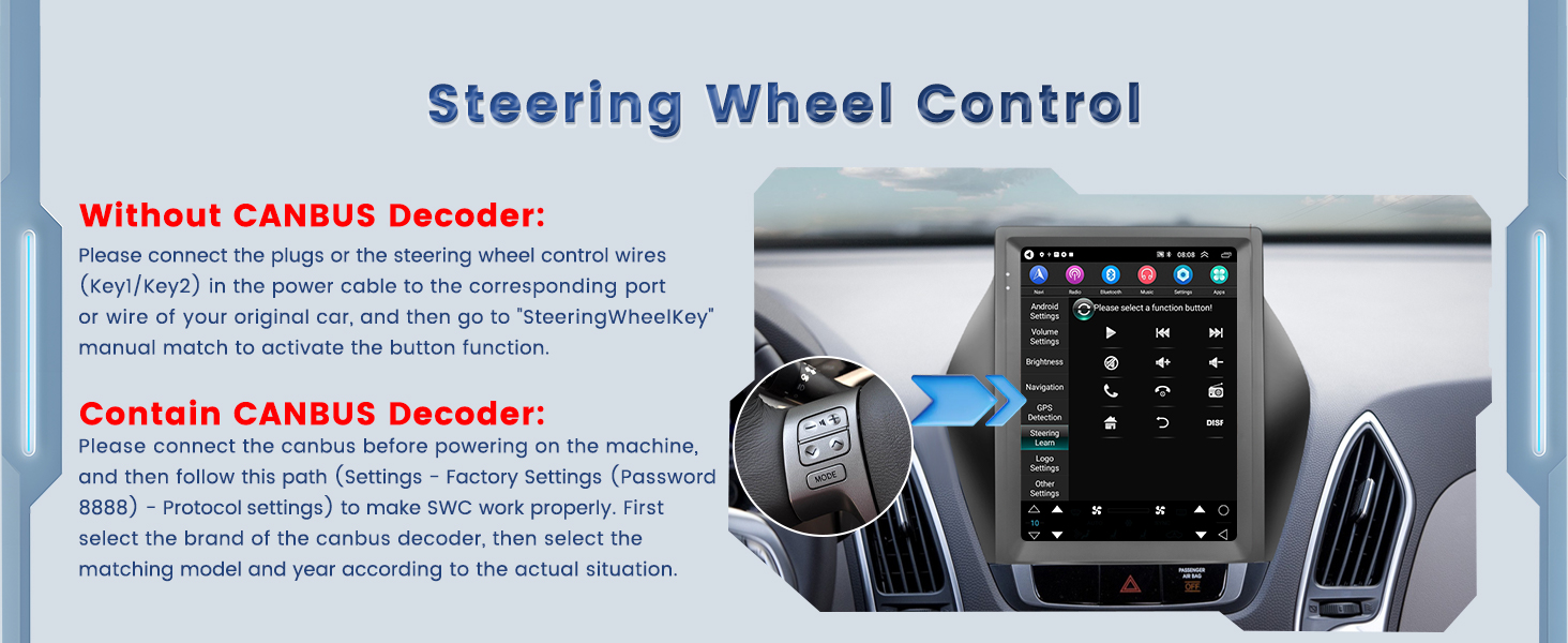 Steering Wheel Control
