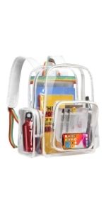 Large Clear Backpack
