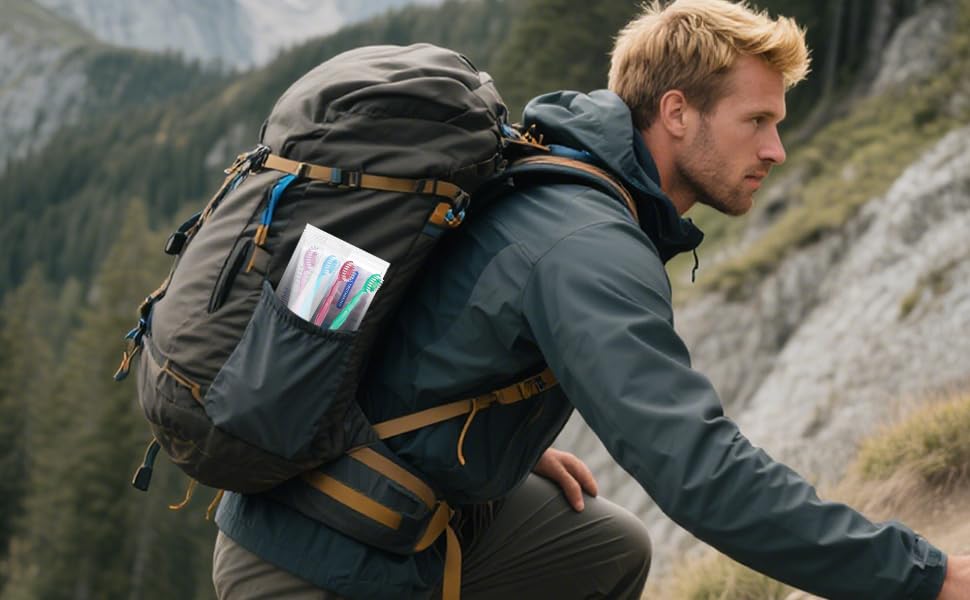 5 in 1 toothbrush & floss