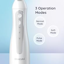 Water Flosser Modes, ORACURA Water Flosser