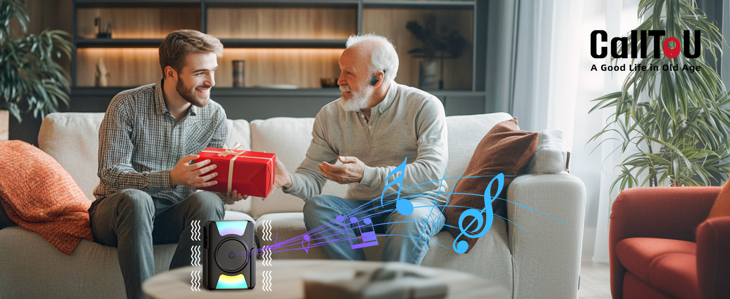 CallToU Hearing Impaired Doorbell 1000ft Wireless Doorbells for Home