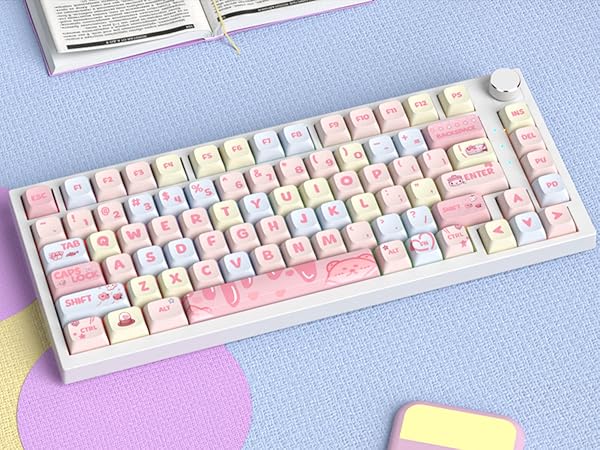 Amazon.com: Ussixchare XDA Profile Keycaps 133 Keys PBT