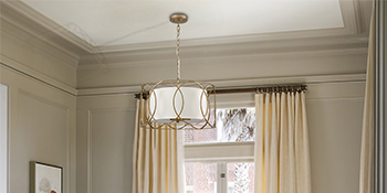 antique brass pendant light fixture