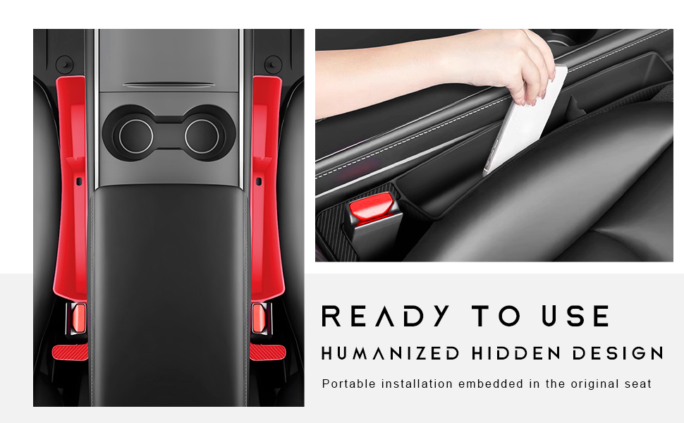 Installing this car seat storage is easy and convenient.