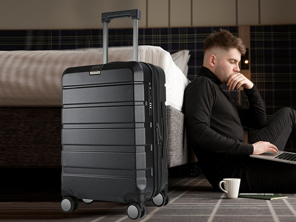 KROSER CARRY ON LUGGAGE