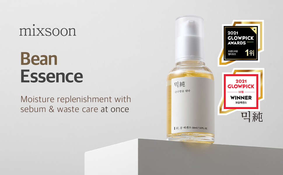 [Mixsoon] Bean Essence 1.69 fl oz / 50ml Natural fermented soybean serum for