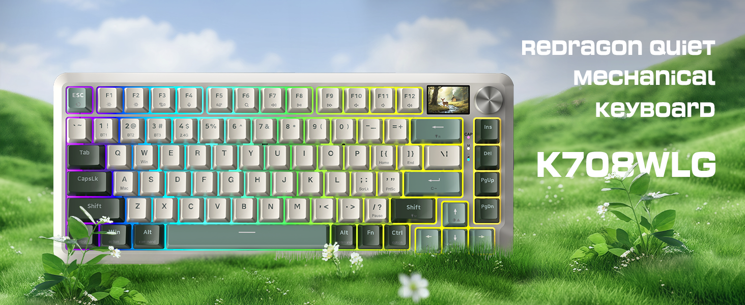 Wireless Mechanical Gaming Keyboard